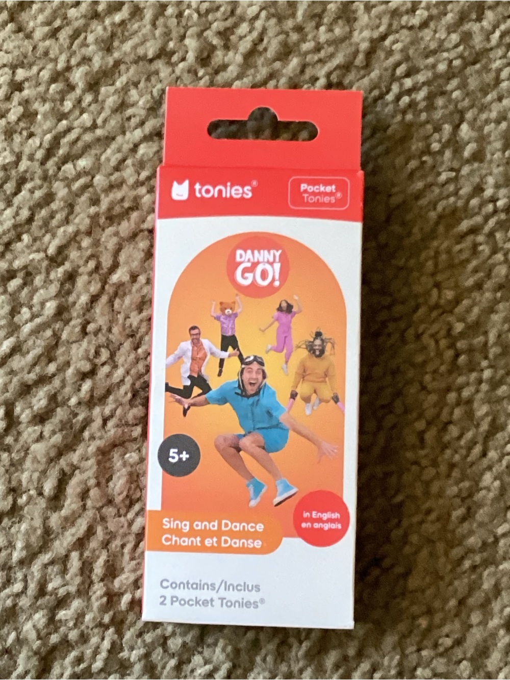 Danny Go! Sing and Dance Tonies NEW